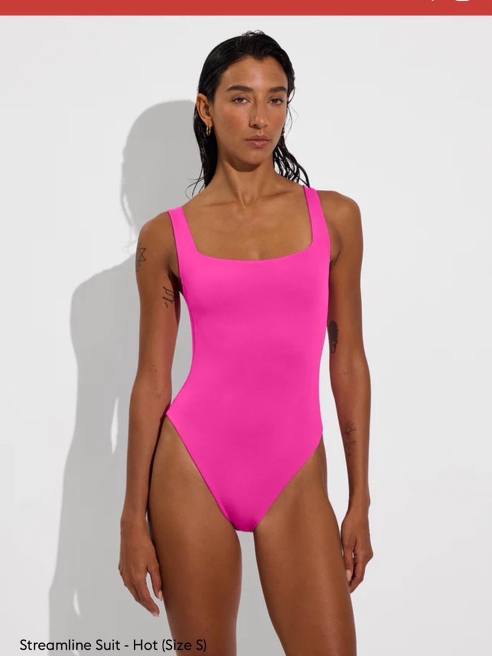 Left on Friday Streamline Swimsuit NWT